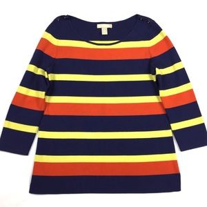 Banana Republic | Retro Thick Striped Knit…